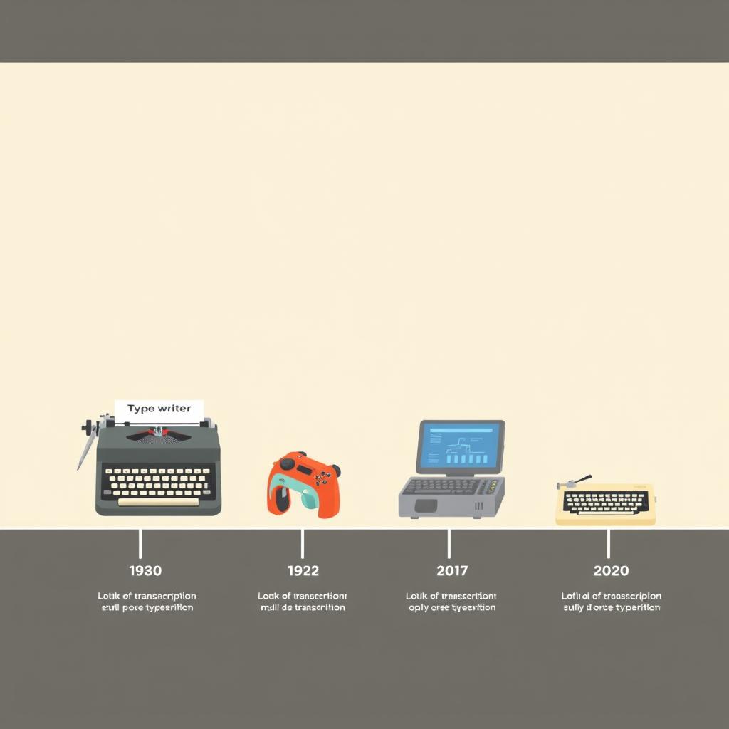 The History of Medical Transcription and AI